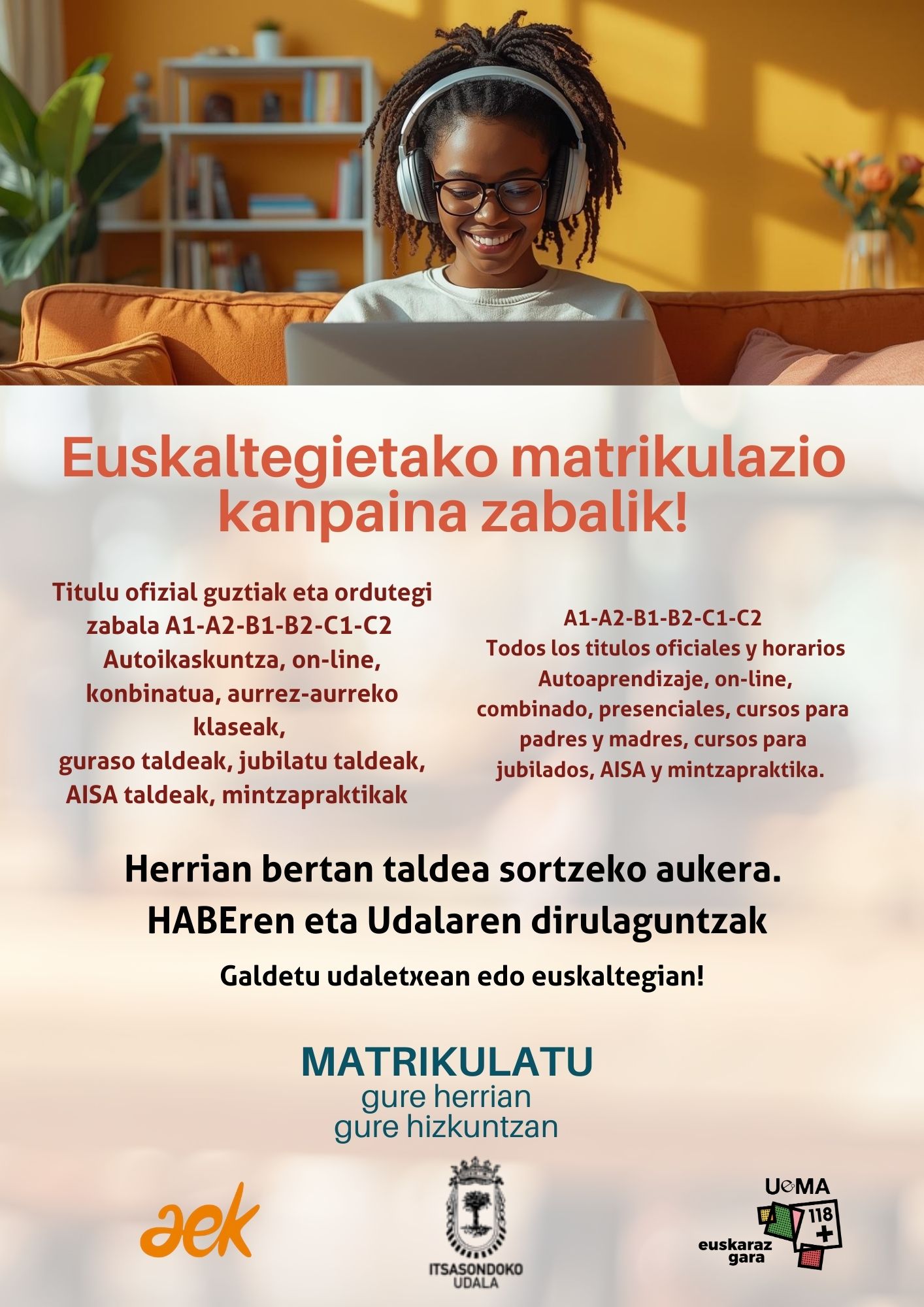 Euskara ikastaroak