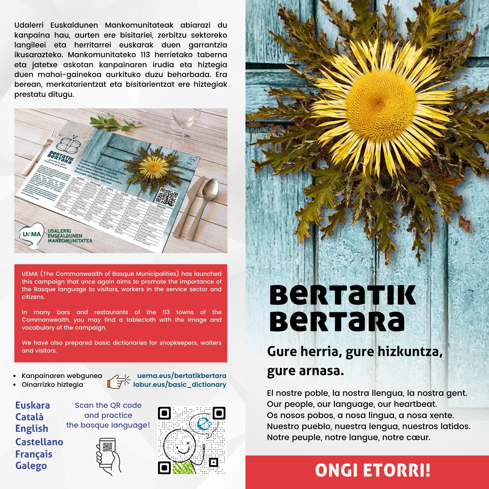 "Bertatik Bertara" kanpaina