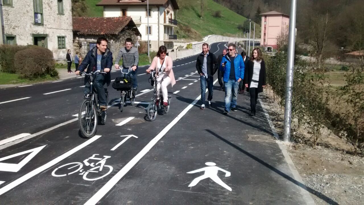 ITSASONDO - ORDIZIA BIDEGORRI ZATIAREN INAUGURAZIOA