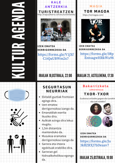 IRAILEKO KULTUR AGENDA 