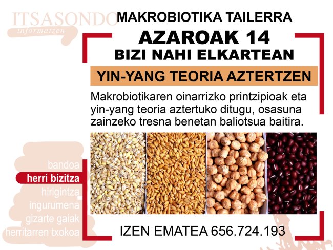 AZAROAK 14 - MAKROBIOTIKA TAILERRA