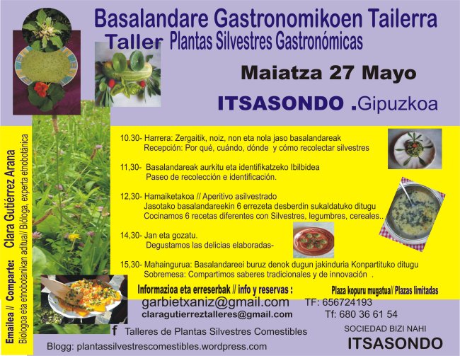 MAIATZAK 27 - BASALANDARE GASTRONOMIKOEN TAILERRA