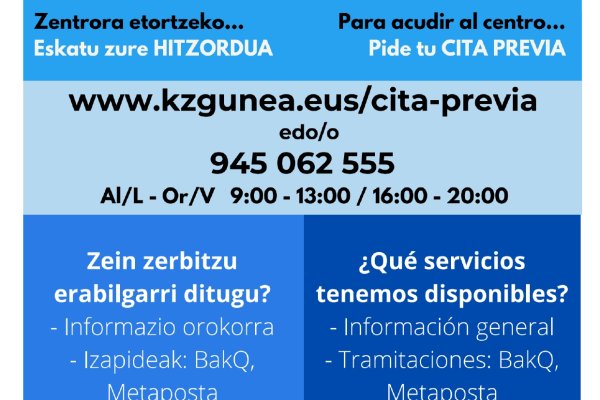 Ekaineko KZguneko tutorearen bisita