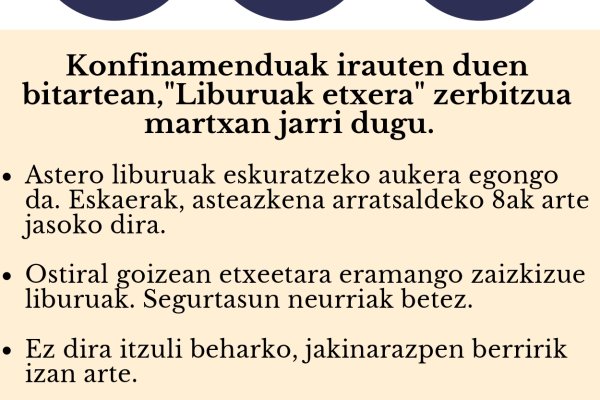 LIBURUAK ETXERA ZERBITZUA 