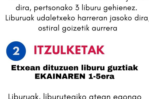 LIBURUTEGI IREKIERA 