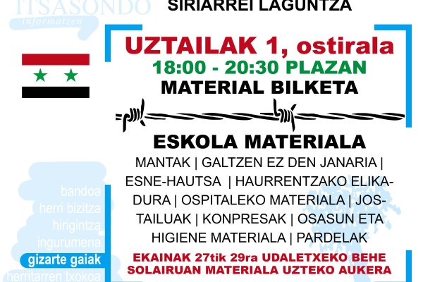 ESKOLA MATERIAL BILKETA