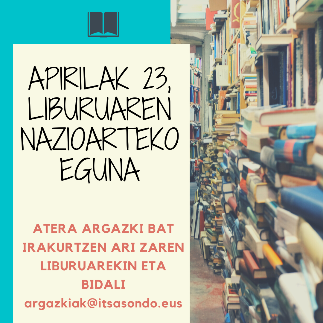 LIBURUAREN EGUNA, APIRILAK 23