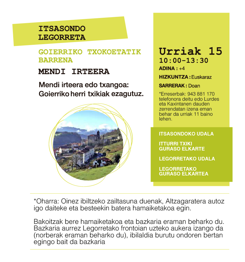 ITSASONDO LEGORRETA IBILALDIA