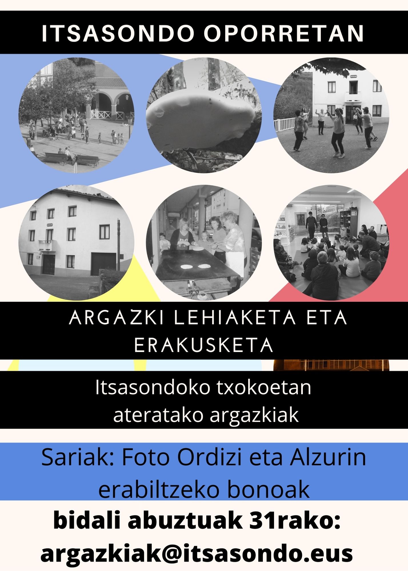ITSASONDO OPORRETAN ARGAZKI LEHIAKETA+ERAKUSKETA