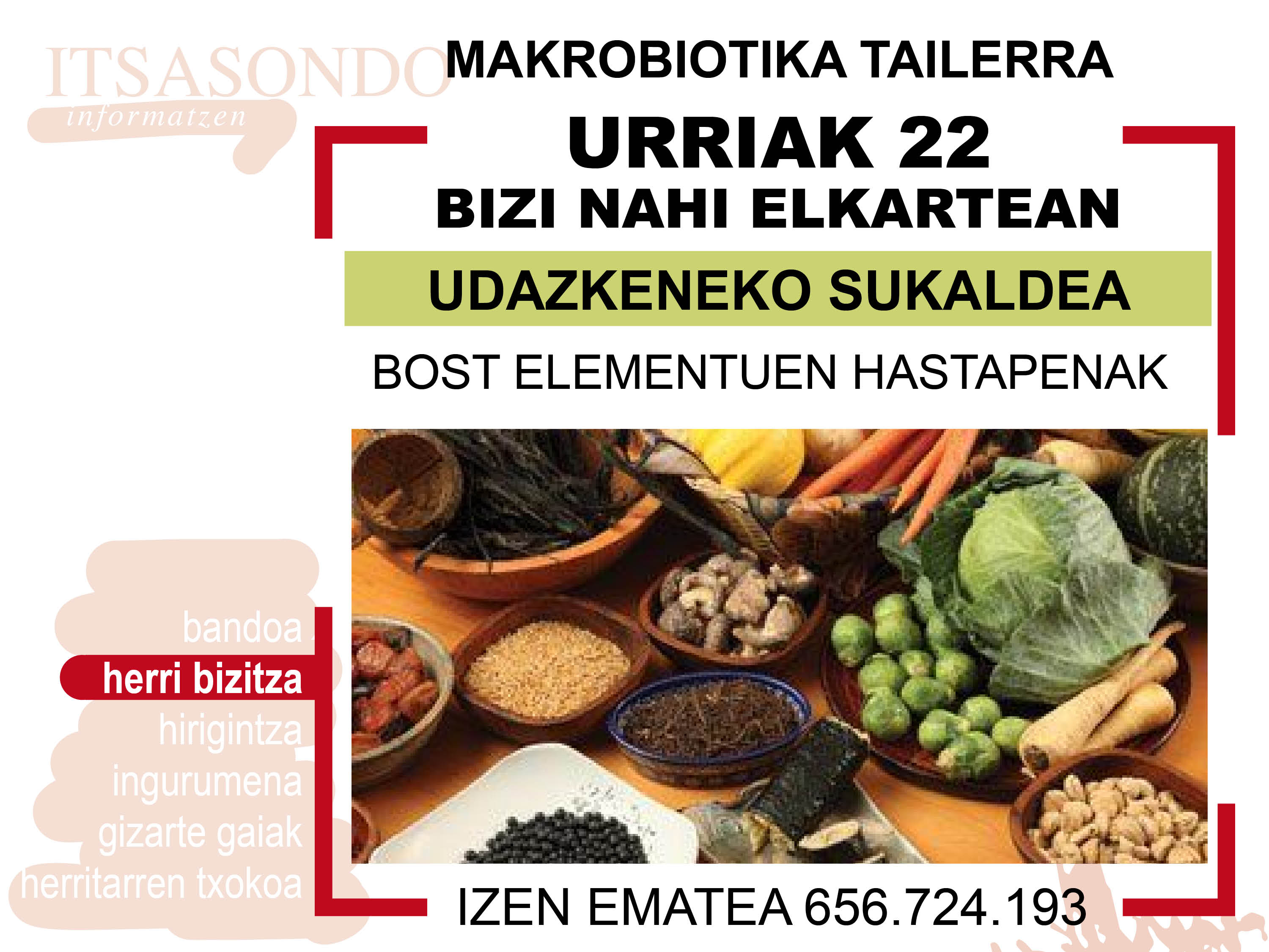 URRIAK 22 - MAKROBIOTIKA TAILERRA
