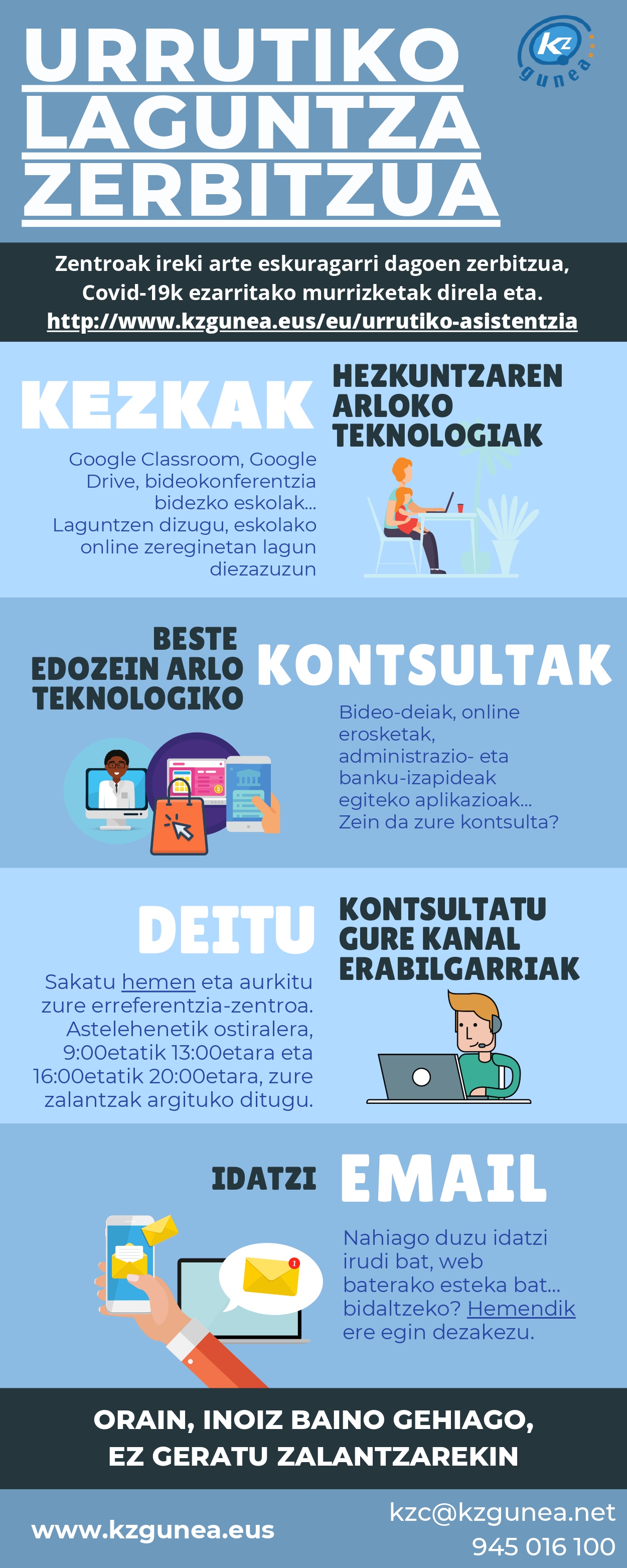 URRUTIKO LAGUNTZA ZERBITZUA - KZ GUNEA